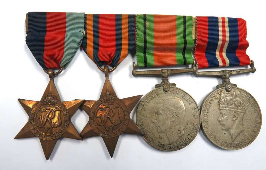 WW2 Burma Star Medal Group