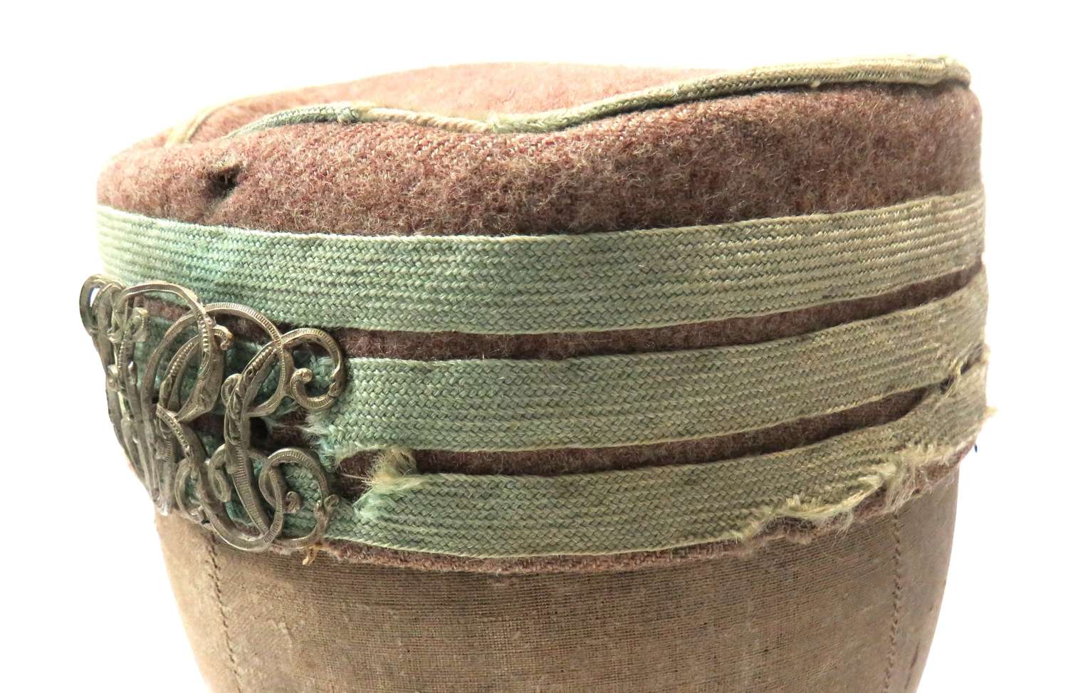 Victorian Eton Volunteer Rifle Corps Pill Box Hat