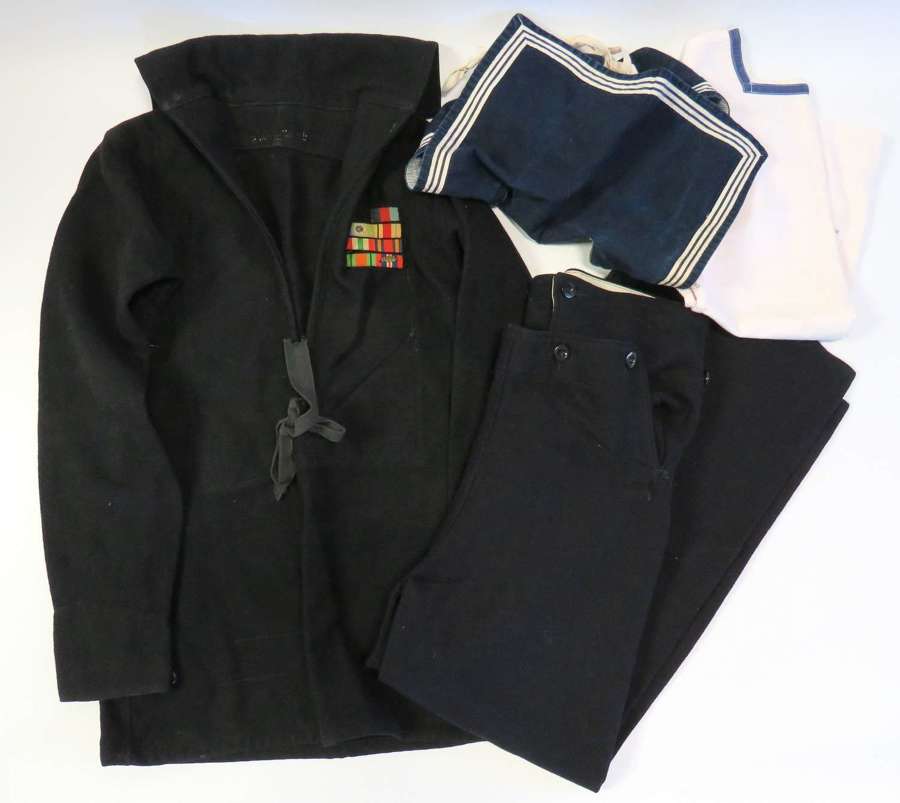 WW2 Royal Navy Able Seamans Uniform Set