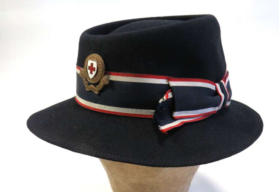 WW2 British Red Cross Society Ladies Hat