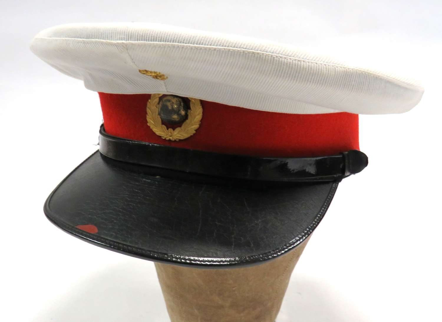 Rare WW2 Royal Marine Officers Full Dress Cap