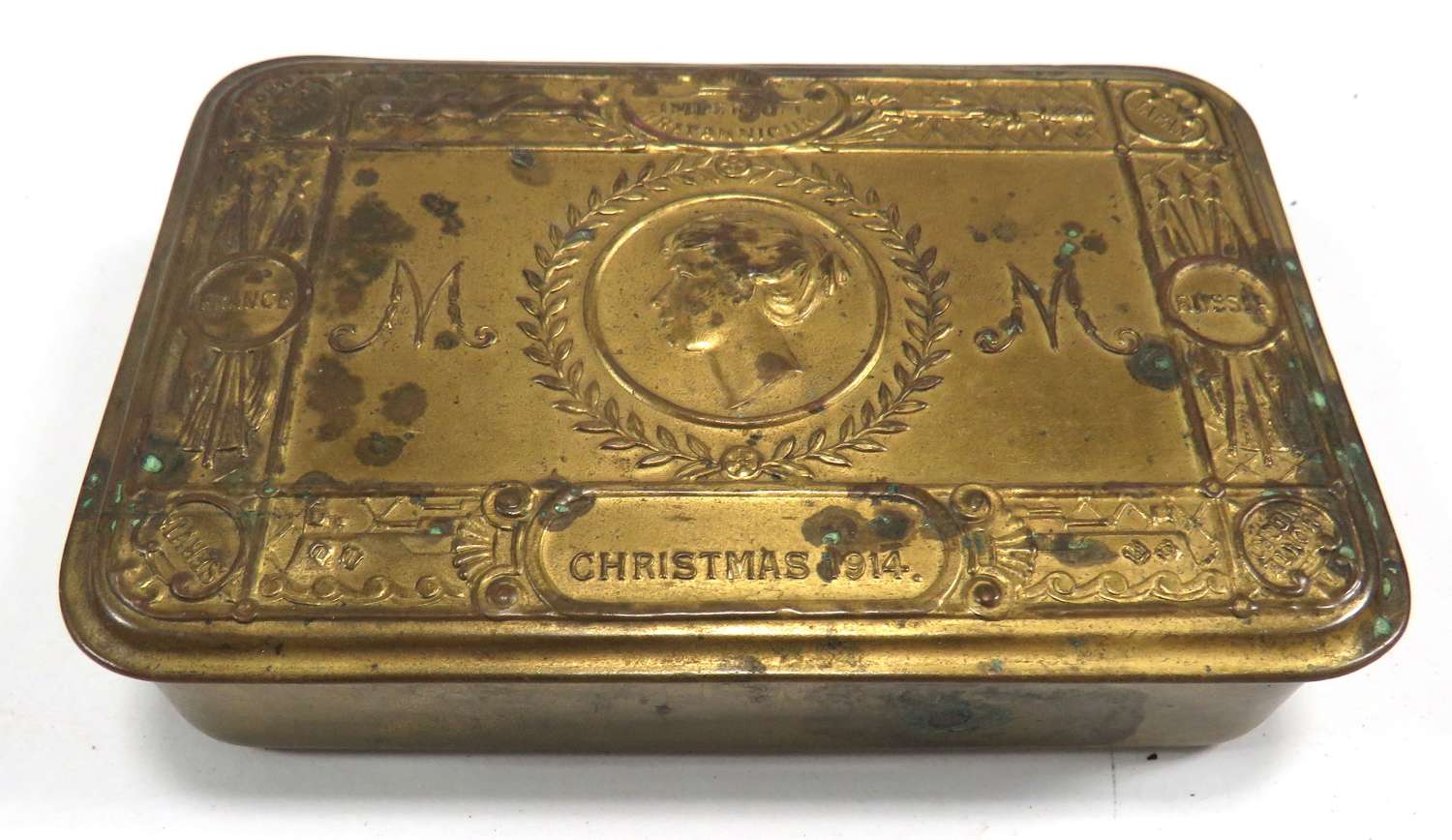 WW1 Princess Mary 1914 Christmas Tin Box