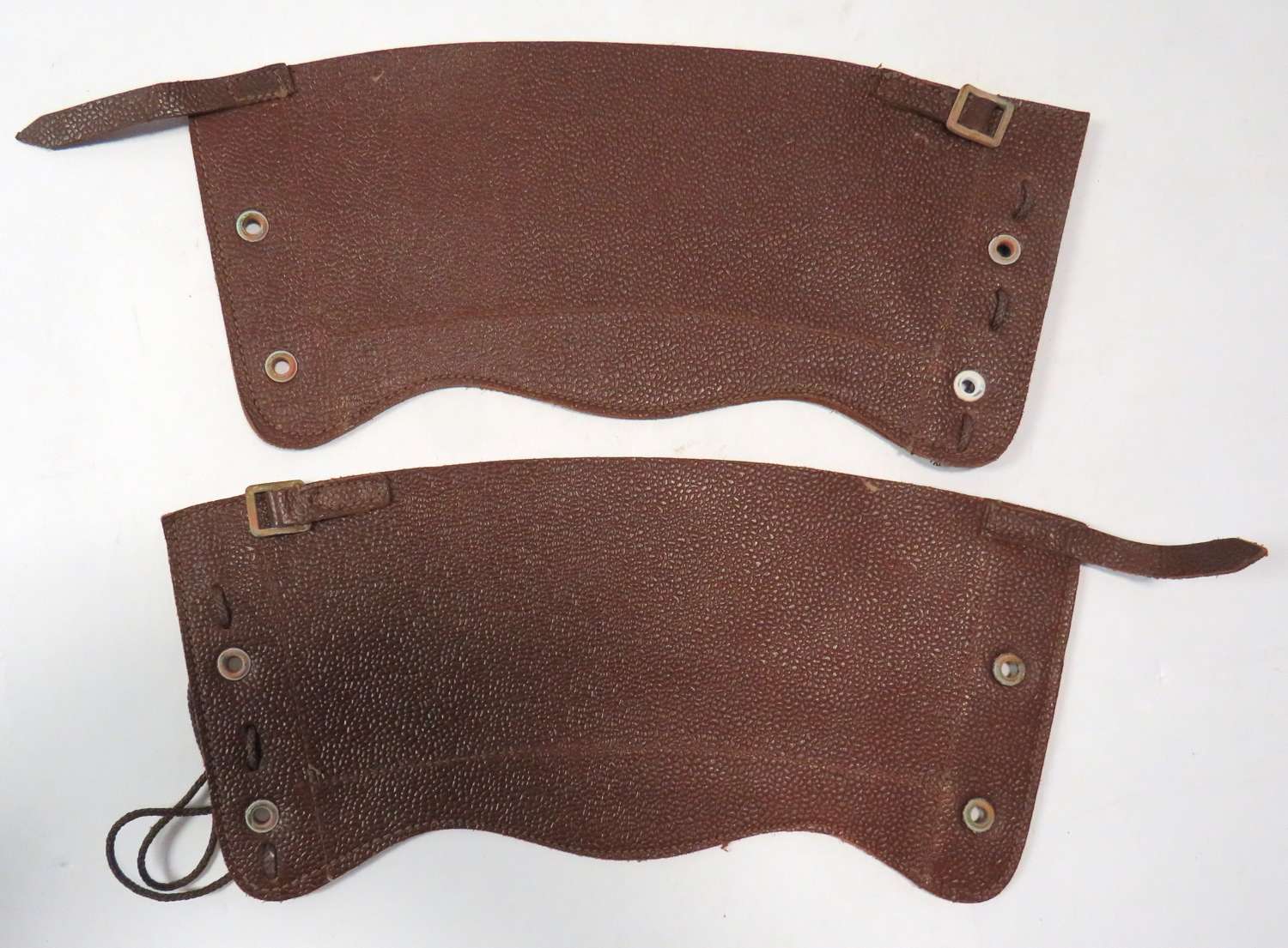 WW2 Dated Home Guard Leather Gaiters