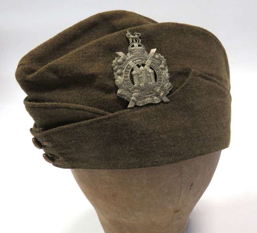 WW2 Kings Own Scottish Borderers Other Ranks Field Service Cap