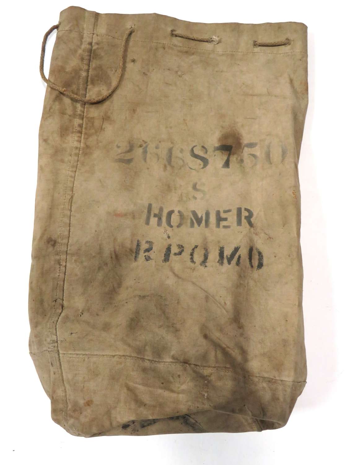 WW2 Attributed Military Kit Bag