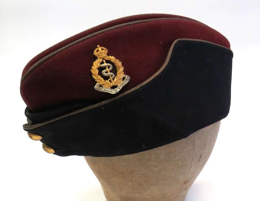 Royal Army Medical Corps Officers Coloured Field Service Dress Cap