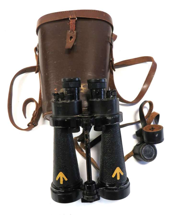 WW2 Military Issue 7XCF41 Binoculars by Barr & Stroud