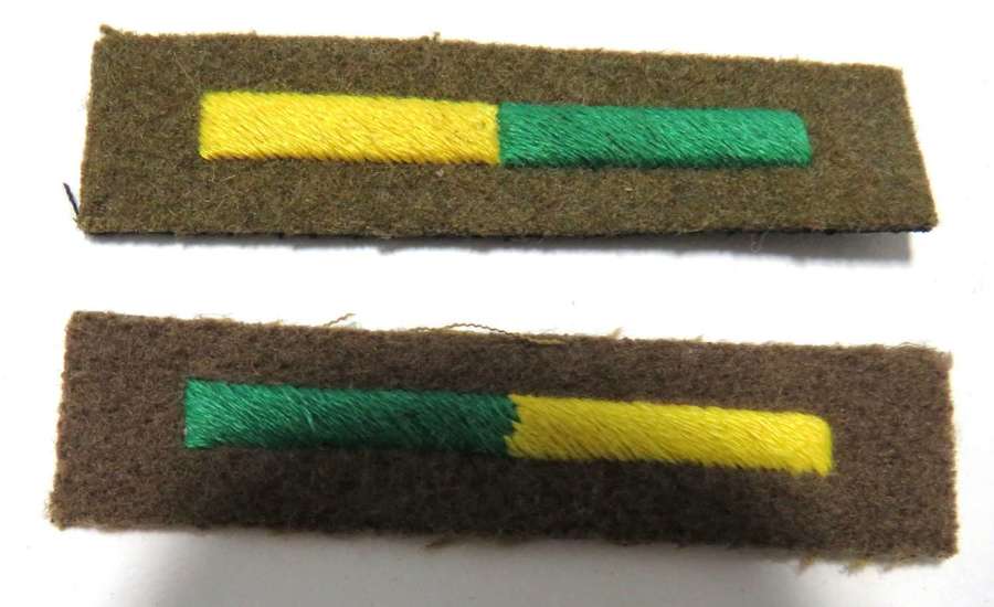 Scarce Pair of Reconnaissance Corps Arm of Service Stripes