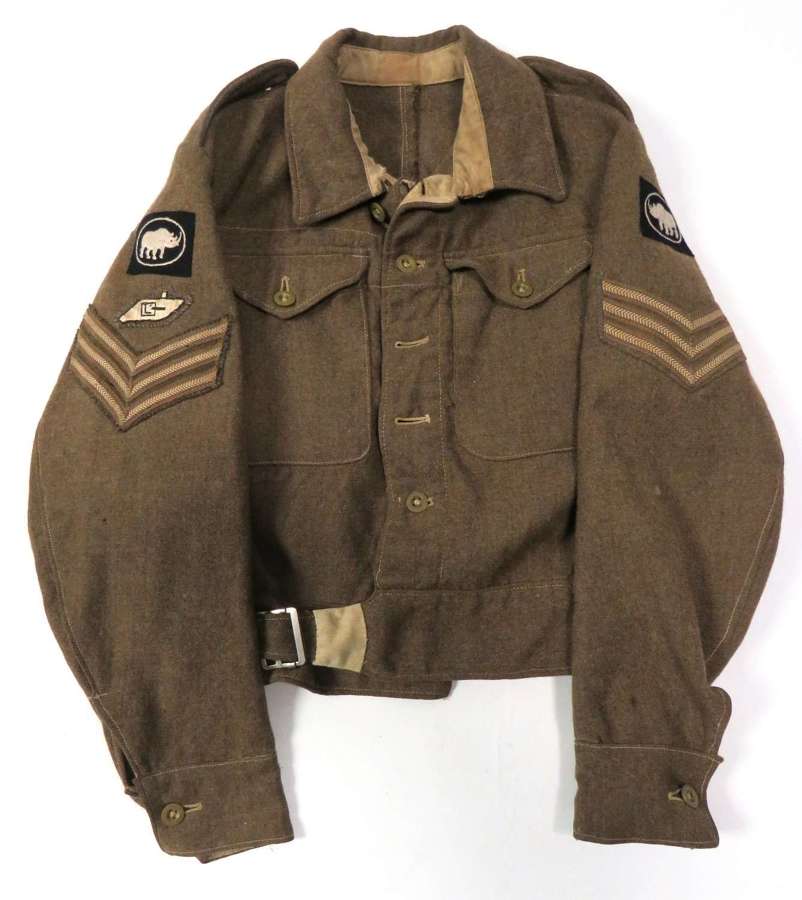 1940 Pattern 1945 Issue 10th Armoured Division Battledress Jacket