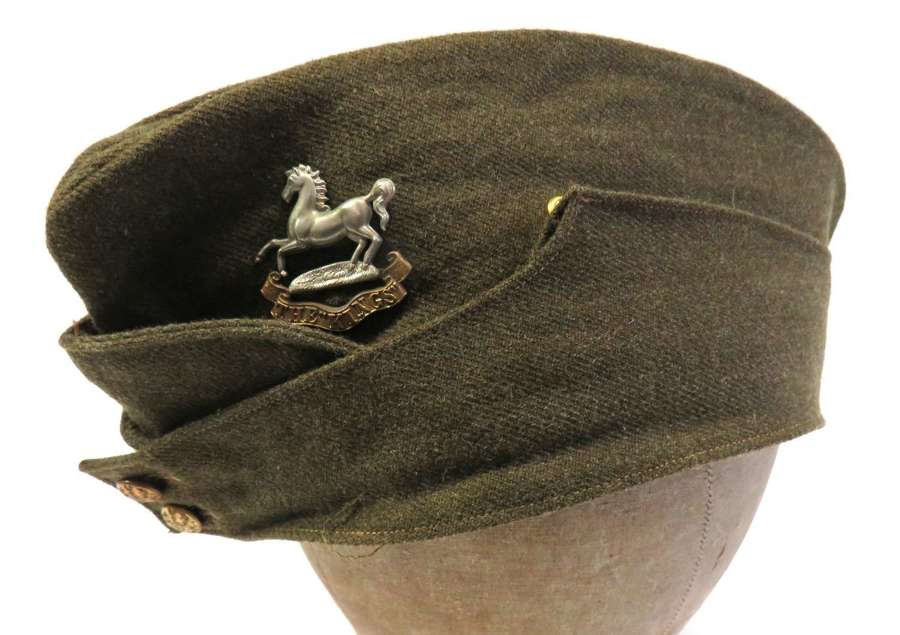 WW2 Kings Liverpool Regiment Other Ranks Field Service Cap