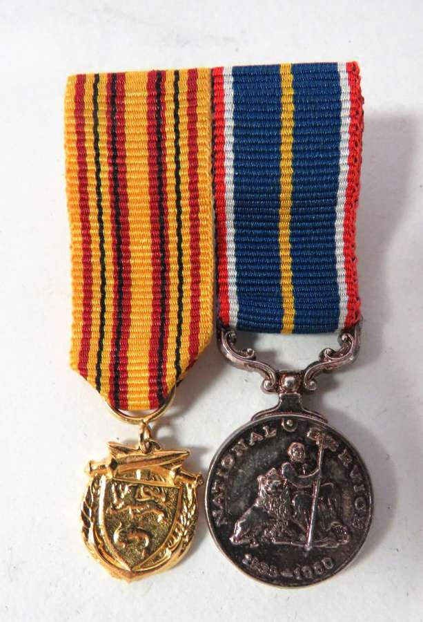 Miniature Dunkirk Medal Pair