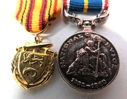 Miniature Dunkirk Medal Pair