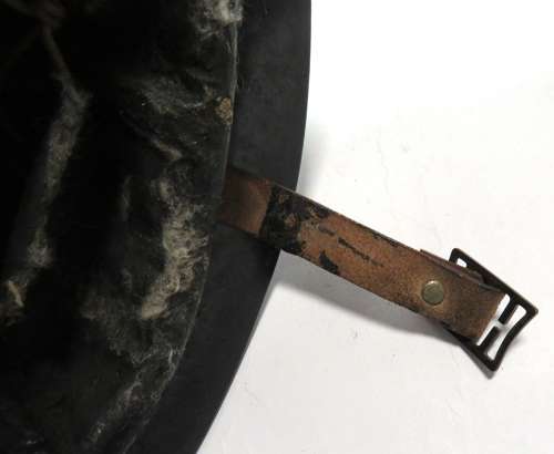Early War Home Front Black Composite Bakelite Helmet ,Attributed