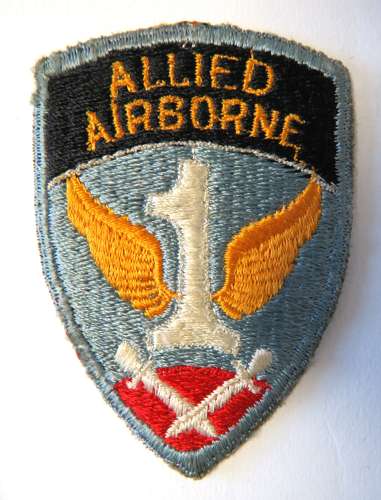 WW 2  Allied Airborne Formation Badge