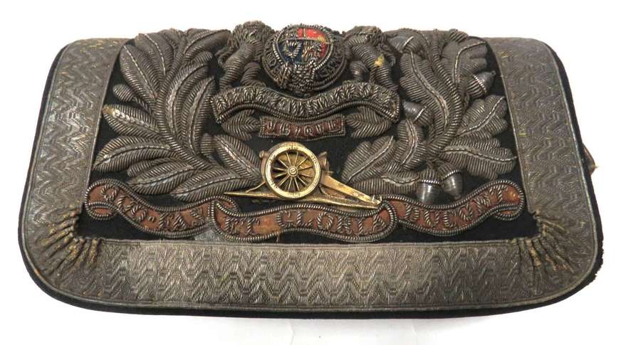 Original Victorian Royal Artillery Full Dress Shoulder Pouch