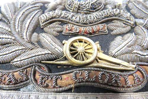 Original Victorian Royal Artillery Full Dress Shoulder Pouch