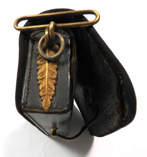 Original Victorian Royal Artillery Full Dress Shoulder Pouch