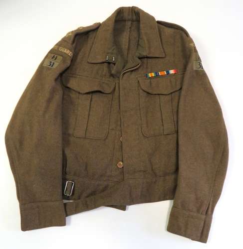1937 Pattern Hampshire ( Cosham) Home Guard Officer Battledress Jacket