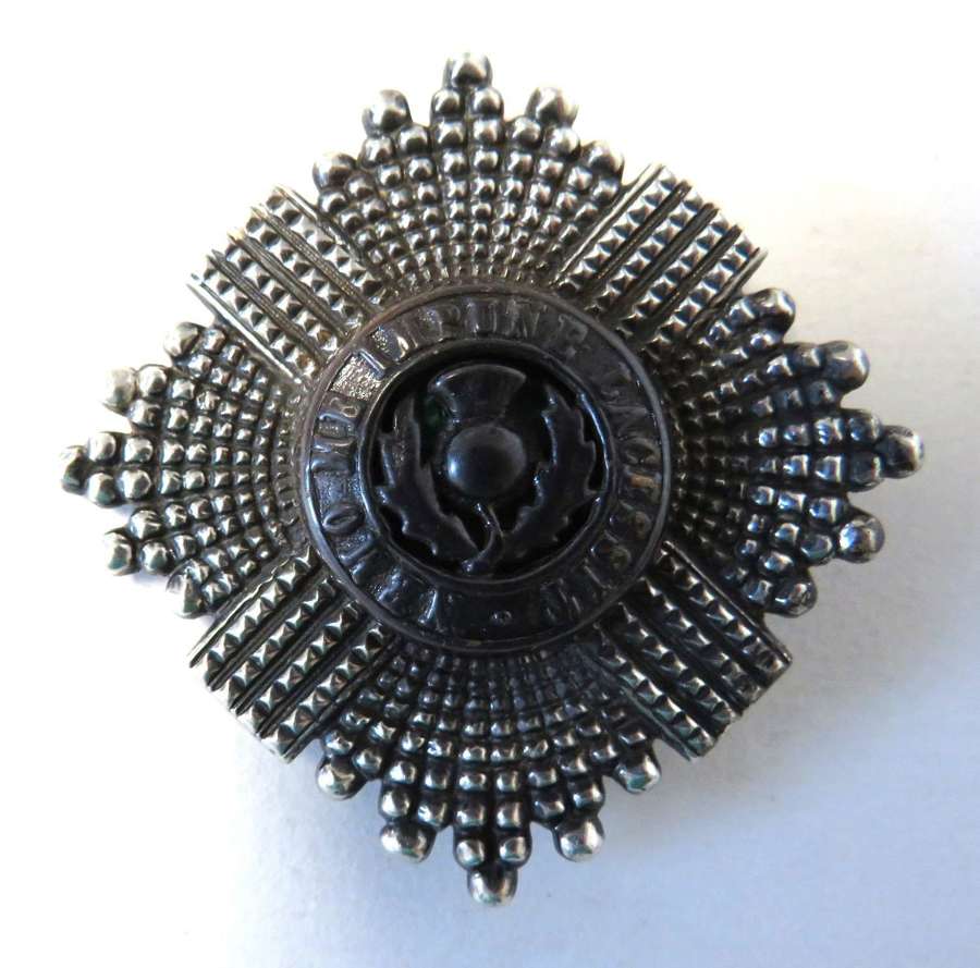 Scots Guards Officers Cap Badge