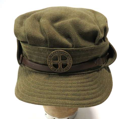 WW2 F.A.N.Y Early Issue Attributed Officers Service Dress Cap