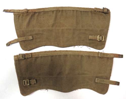 Pair of WW2 Dated 1941 Issue Gaiters