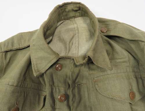 WW2 Pattern Denim Working Dress Battledress Jacket