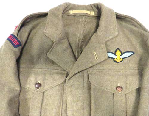 1949 Pattern Royal Artillery Pilots Battledress Jacket and Trousers