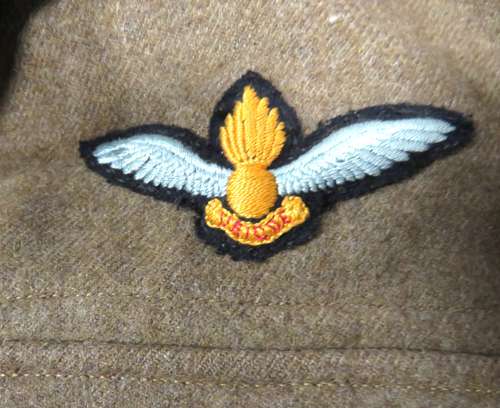 1949 Pattern Royal Artillery Pilots Battledress Jacket and Trousers