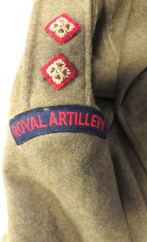 1949 Pattern Royal Artillery Pilots Battledress Jacket and Trousers
