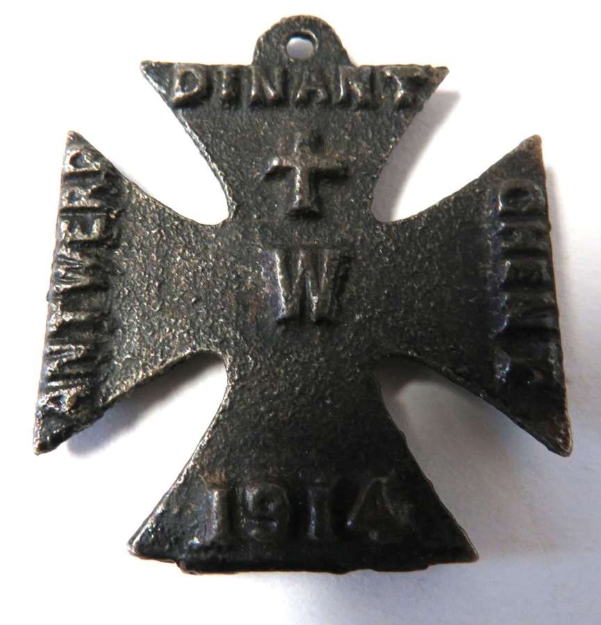 WW1 Propaganda Iron Cross Medal