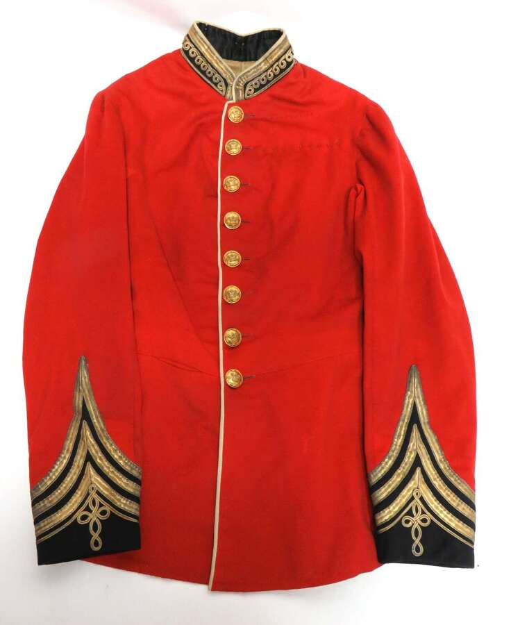 Victorian Unattached List Officer's Full Dress Scarlet Tunic