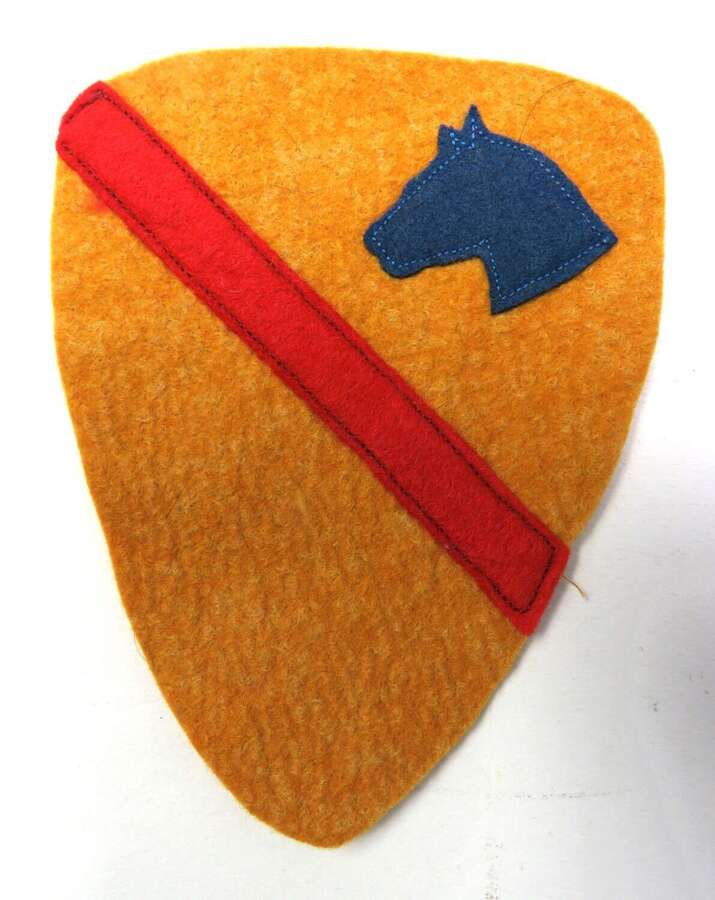 WWII US Army 1st Cavalry Division M.G Sqd Patch