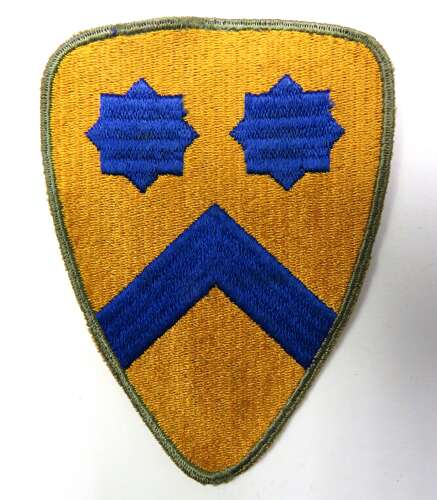 American 2nd Cavalry Division Formation Badge