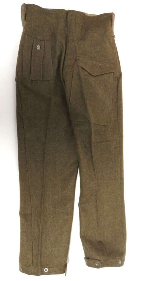 Rare 1937 Pattern Indian Made Battledress Trousers