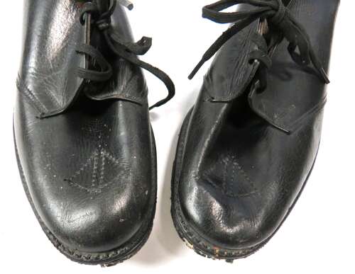 Rare WW2 Women's Armament Factory Safety Shoes Dated 1942