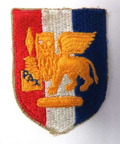 WW2 American Forces in Italy Formation Badge