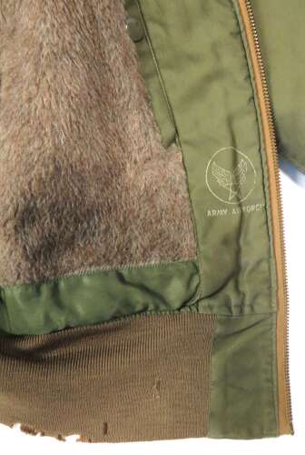 WW2 U.S.A.A.F 4th Air Force B15 Intermediate Flying Jacket Size 38R