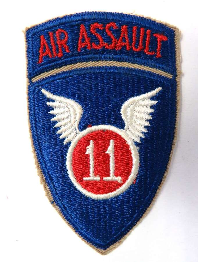 WW 2 American Forces 11th Air Assault Formation Badge