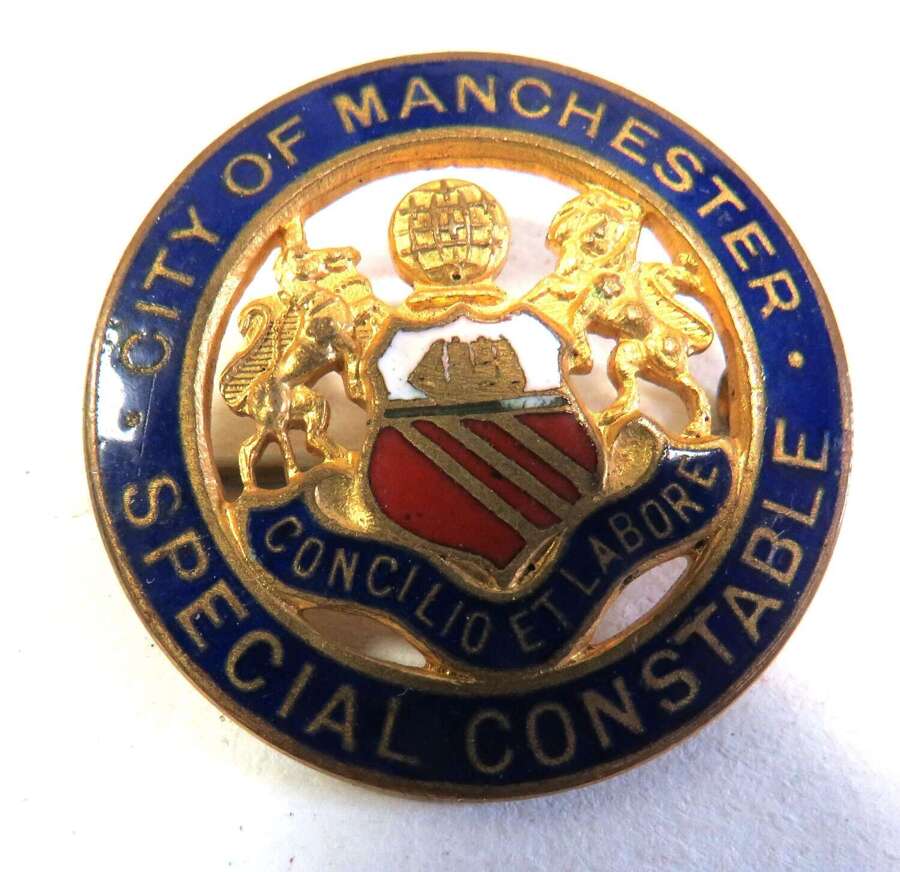 City of Manchester Special Constable Lapel Badge
