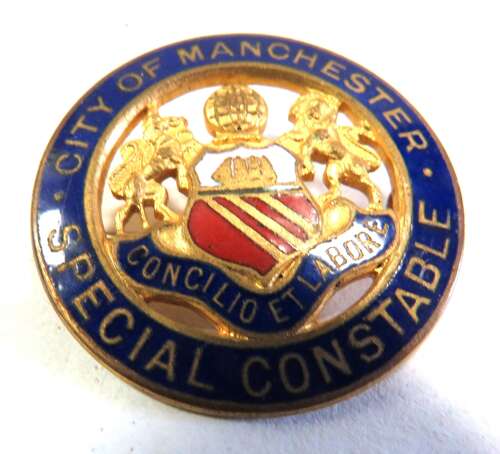 City of Manchester Special Constable Lapel Badge