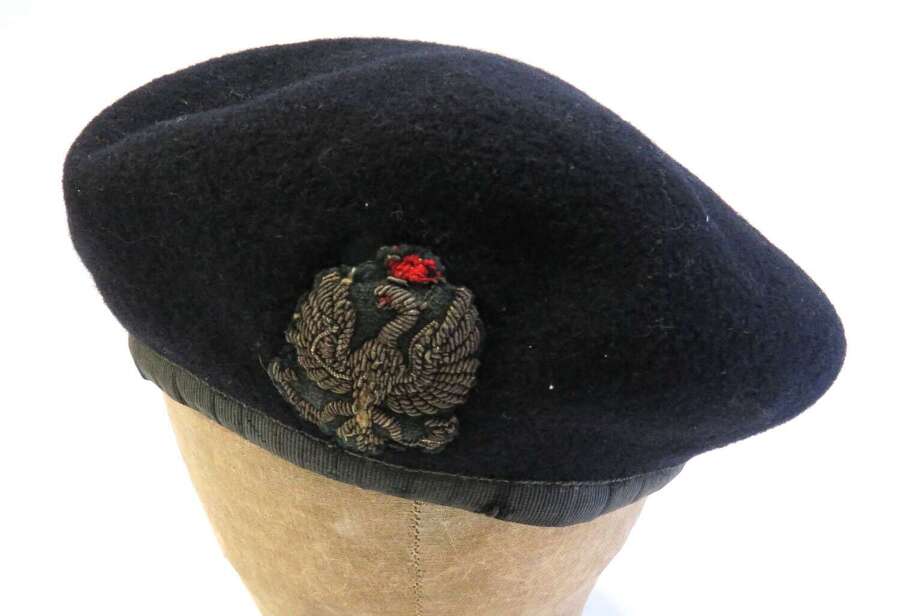 WW2 Pattern 14th / 20th Hussars Officers Dark Blue Black Beret