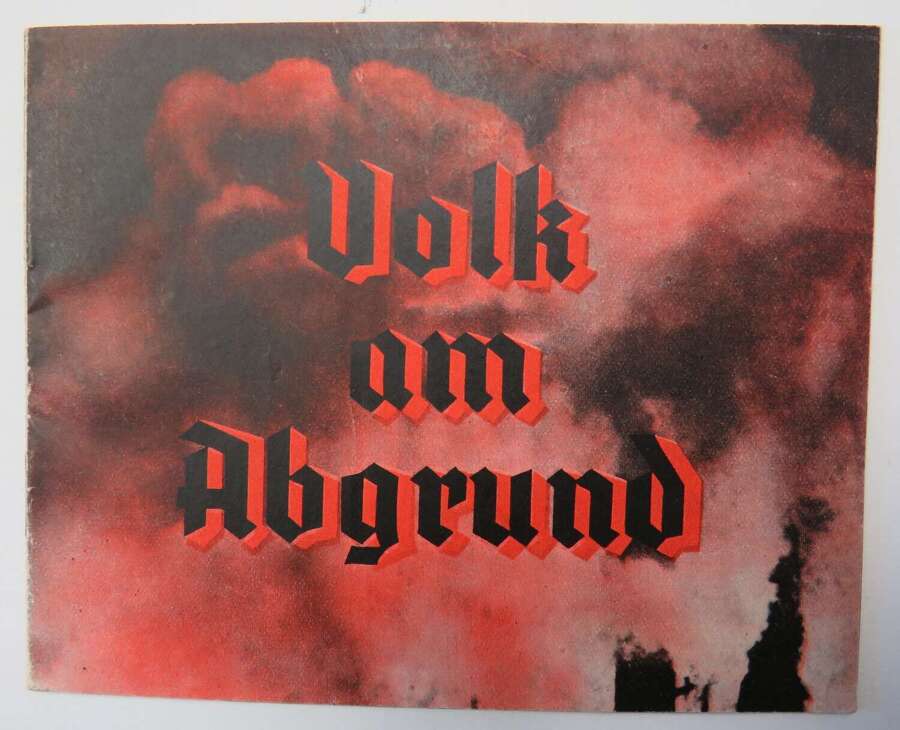 WW 2 Air Dropped on Germany Propaganda Booklet G97