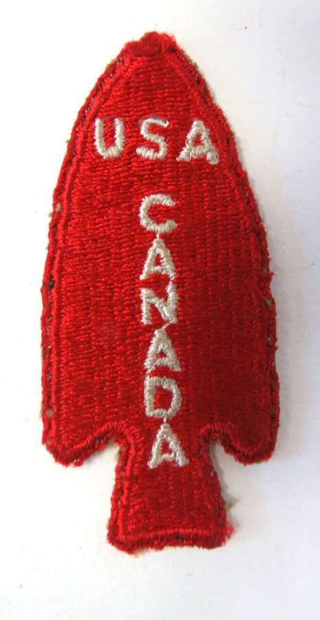WW2 First Special Service Force "U.S.A. Canada " Formation Badge