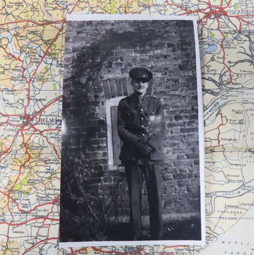 Rare Section of the Aldeburgh - Domburg Dutch Communications Cable & Map with History 1945