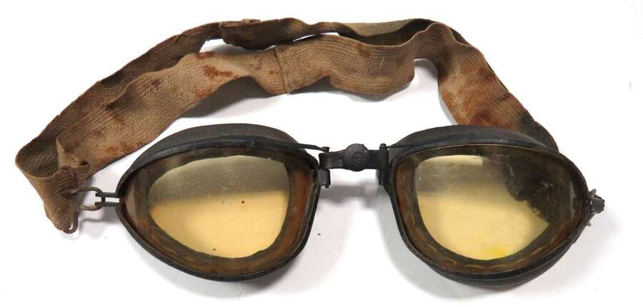 Scarce Pair of WW2 German Pattern Aircrew Flying Goggles