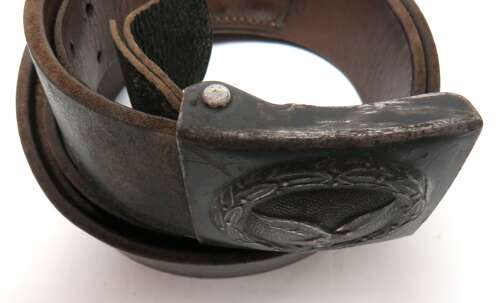 German WWII Luftwaffe Enlisted Mans Belt Buckle & Belt