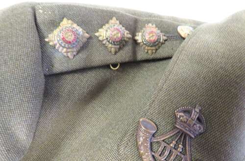 WW2 Durham Light Infantry Scottish Command Service Dress Tunic