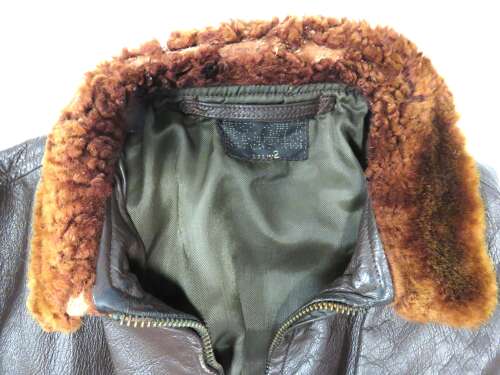 Korean War Pattern U.S Navy G.1 Leather Flying Jacket