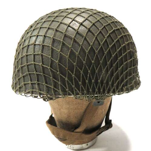 British (Airborne) Dated 1944 MK3 Paratrooper Combat Helmet  Battle of Arnhem & D-Day