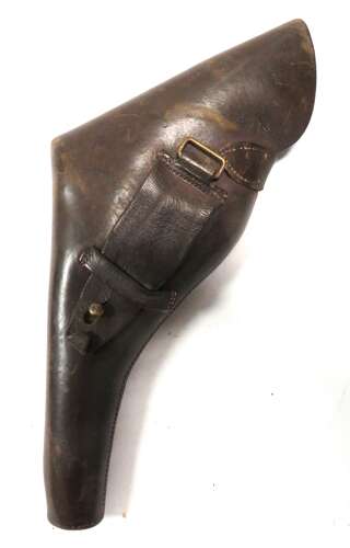 Rare WW1 Attributed Officers Sam Browne Belt and Double Shoulder Strap Set